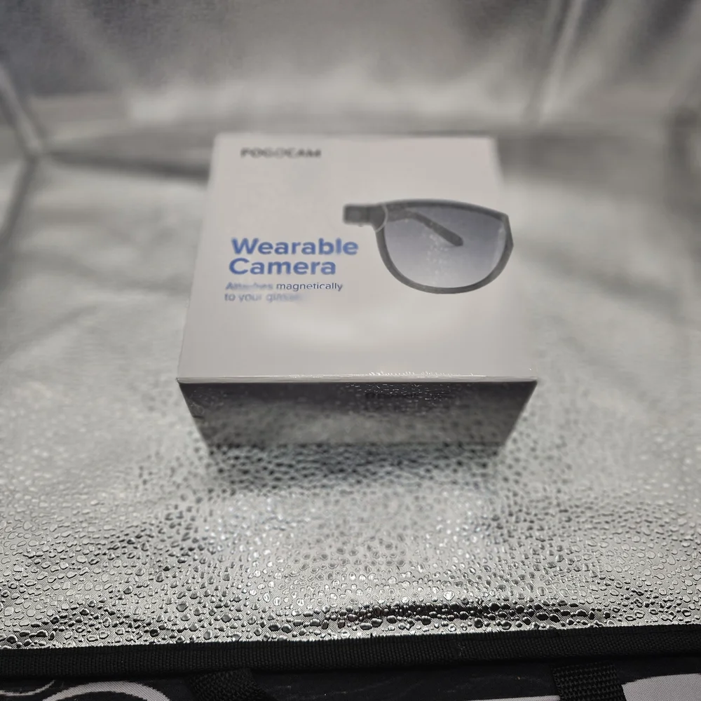 NWT Gray Wearable Camera for glasses